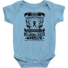 Never Underestimate The Strength Of A Melanoma Cancer Warrior Infant Clothing