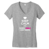 Keep Calm And Sorry Girls Am Taken Women's V-Neck T-Shirt