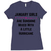 January Girls Ladies Fitted T-Shirt