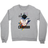 who loves chihuahua Crewneck Sweatshirt