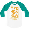 fun maze 3/4 Sleeve Shirt