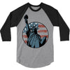us flag 2 3/4 Sleeve Shirt