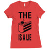 the cak3 Ladies Fitted T-Shirt