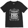 vintage made in 1985 perfectly aged a living legend V-Neck Tee