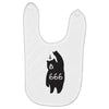 Black Bruin Metal Baby Bibs