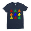 color ful Ladies Fitted T-Shirt