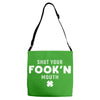 Shut Your Fookin Mouth Adjustable Strap Totes