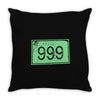 999 punk damned buzzcocks Throw Pillow