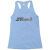 more crazy madness Racerback Tank