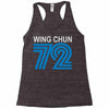 wing chun 72 retro Racerback Tank