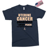 Uterine Cancer Awareness I Wear Peach For Some Special To Me Exclusive T-shirt