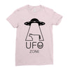 ufo zone Ladies Fitted T-Shirt