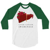 liver cancer awareness 3/4 Sleeve Shirt