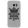 Queens Are Born In September Samsung Galaxy S7 Edge