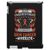 Never Underestimate the Strength of a Skin Cancer Warrior iPad 3 and 4 Case