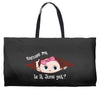 June Peeking Out Baby Girl Weekender Totes