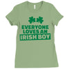 everyone loves an irish boy Ladies Fitted T-Shirt