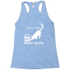 i need a beer right meow Racerback Tank