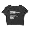 hobbit meals Crop Top