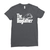 the dogfather   boxer Ladies Fitted T-Shirt