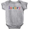 Luxury As A Croad Concept Baby Bodysuit