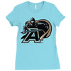 army secondary Ladies Fitted T-Shirt