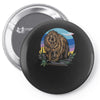 polygon bear graphic Pin-back button