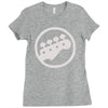 bass guitar rockband Ladies Fitted T-Shirt