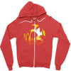 tropical attack Zipper Hoodie