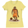 primitive man Ladies Fitted T-Shirt