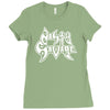 nasty savage 85 thrash metal Ladies Fitted T-Shirt