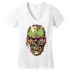 zombie look Women's V-Neck T-Shirt