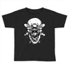 butter skull black Toddler T-shirt