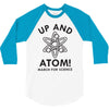 up and atom 3/4 Sleeve Shirt
