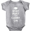 stay puft and carry on Baby Onesie