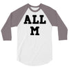 all m 3/4 Sleeve Shirt