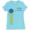fatty acid Ladies Fitted T-Shirt