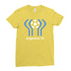 argentina 78 world cup 1978 retro football Ladies Fitted T-Shirt