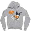 my morning sidekick Zipper Hoodie