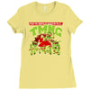 no pizza after midnight! Ladies Fitted T-Shirt