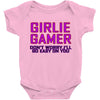 girlie gamer Baby Bodysuit