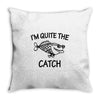 father's day fishing Throw Pillow