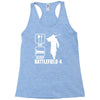 eat sleep battlefield 4, funny Racerback Tank