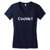 coexist Women's V-Neck T-Shirt