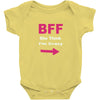 she thinks i'm crazy Baby Onesie