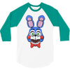 bonnie five night at freddy's 3/4 Sleeve Shirt