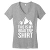 this is my road trip shirt Women's V-Neck T-Shirt
