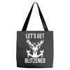 let's get blitzened 1 Tote Bags