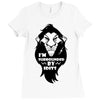 funny lion king Ladies Fitted T-Shirt