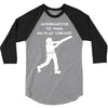alternatives to war play cricket batting anti war stencil tour 3/4 Sleeve Shirt